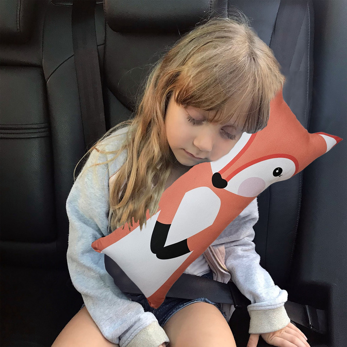 ALMOHADON CINTURON ANIMALITOS ZORRO